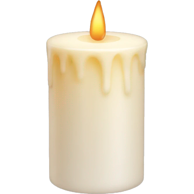 vanilla candle emoji
