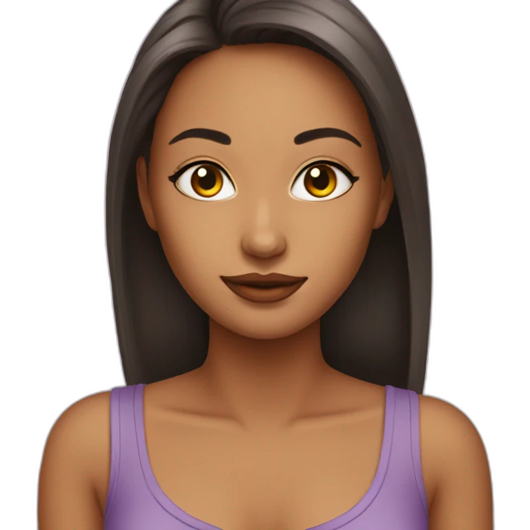 Beatiful girl emoji