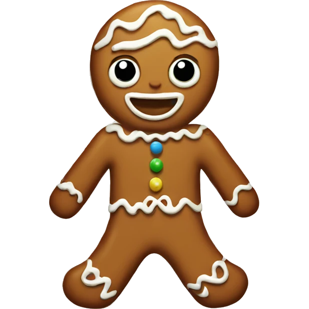 gingerbread  emoji