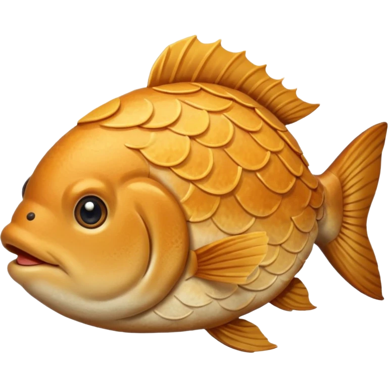 Fish-shaped bun emoji