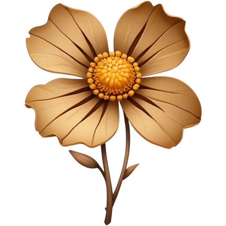 withered flower emoji