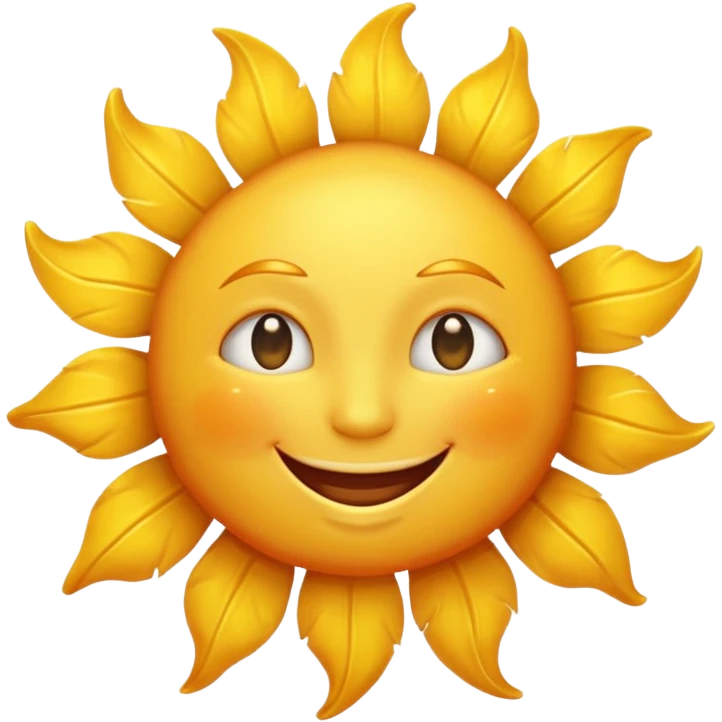 Happy Sun emoji