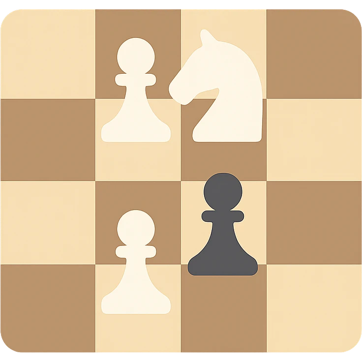 An icon representing the notion of "chess opening"  emoji