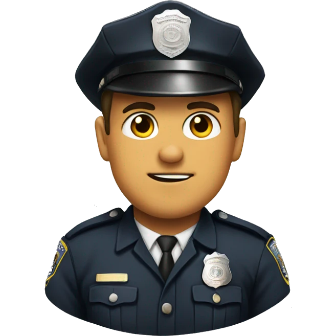 cop face emoji