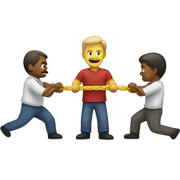 a tug-of-war man
 emoji