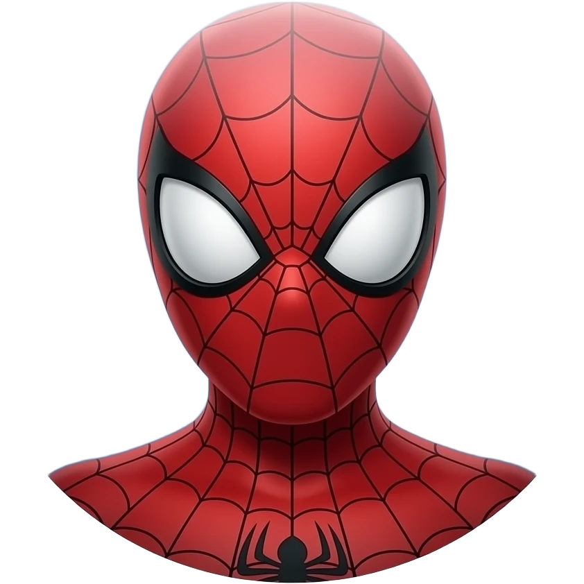 spiderman emoji in a text emoji
