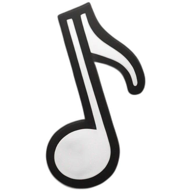 Music note emoji