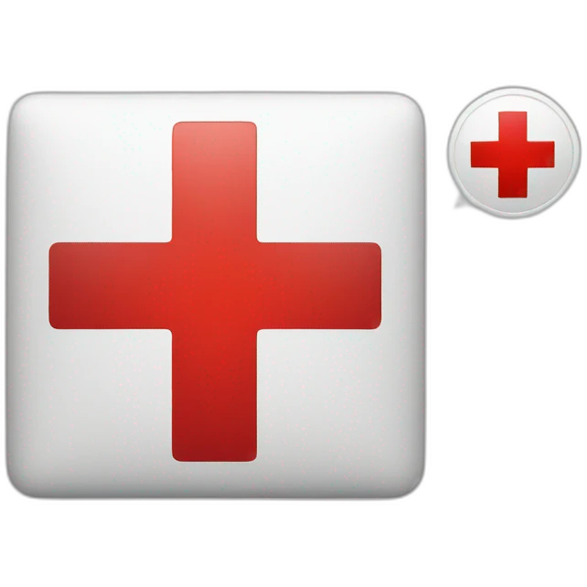 red cross wrong emoji