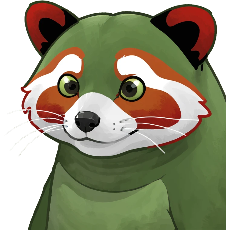 red panda emoji