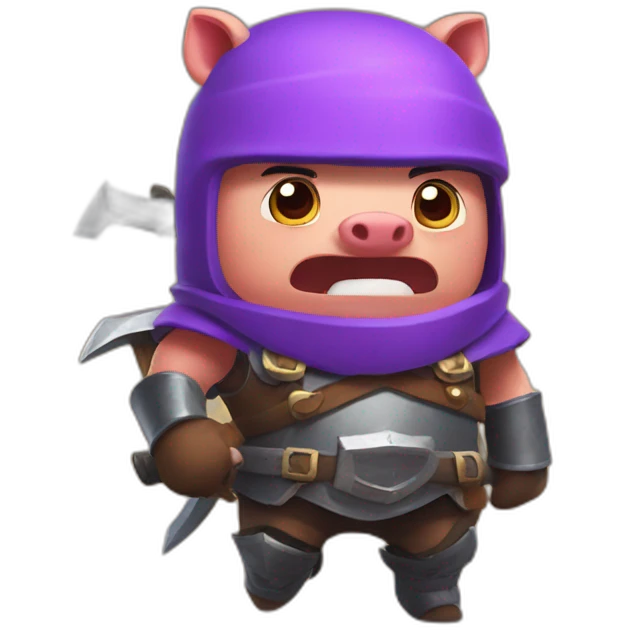 hog rider clash royale  emoji