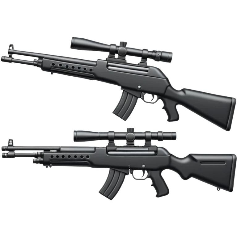 rifles emoji