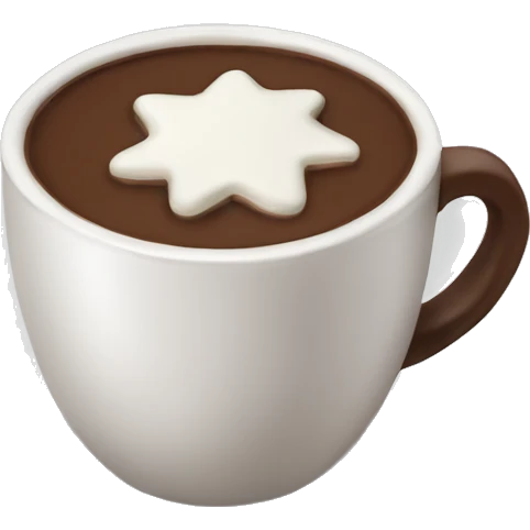 hot chocolate emoji