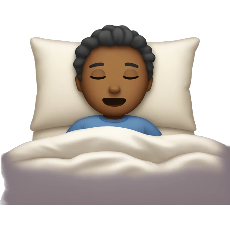 sleeping in bed emoji