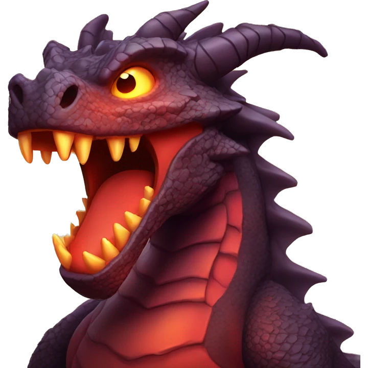 Lava dragon  emoji