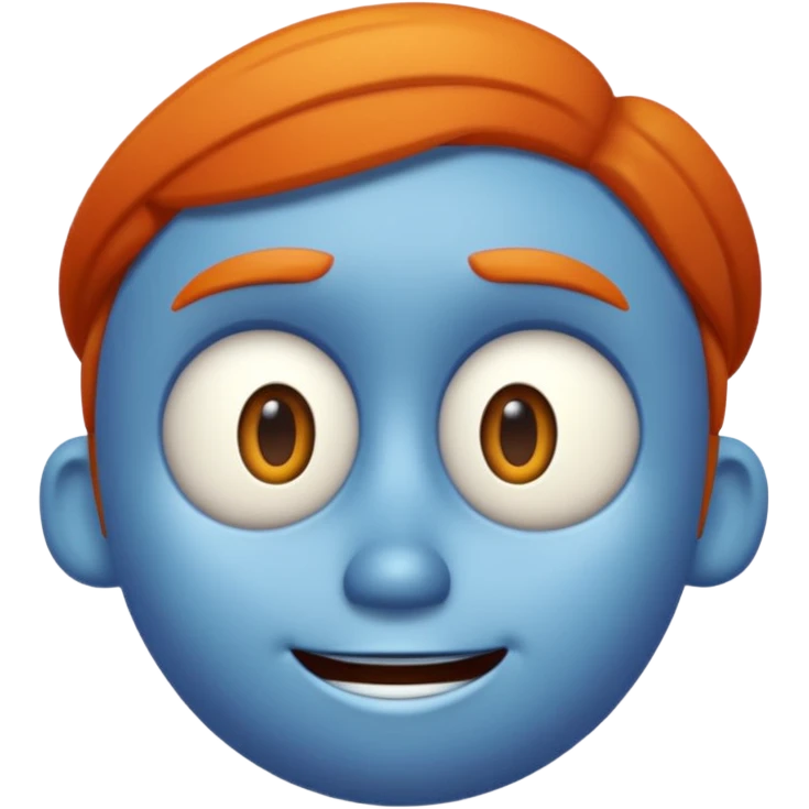 Pixar Cartoon style emoji