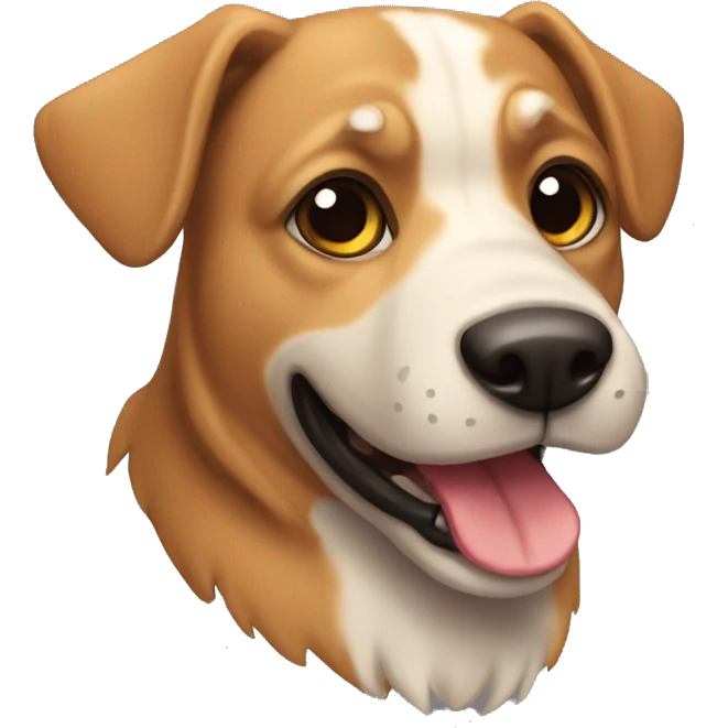 Perro muy tierno  emoji
