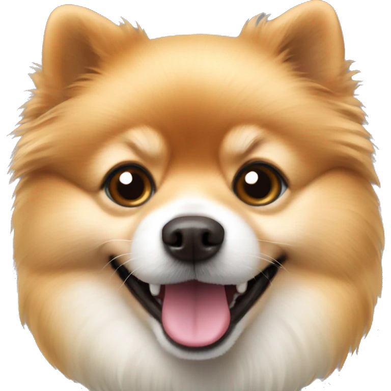 Pomeranian dog emoji