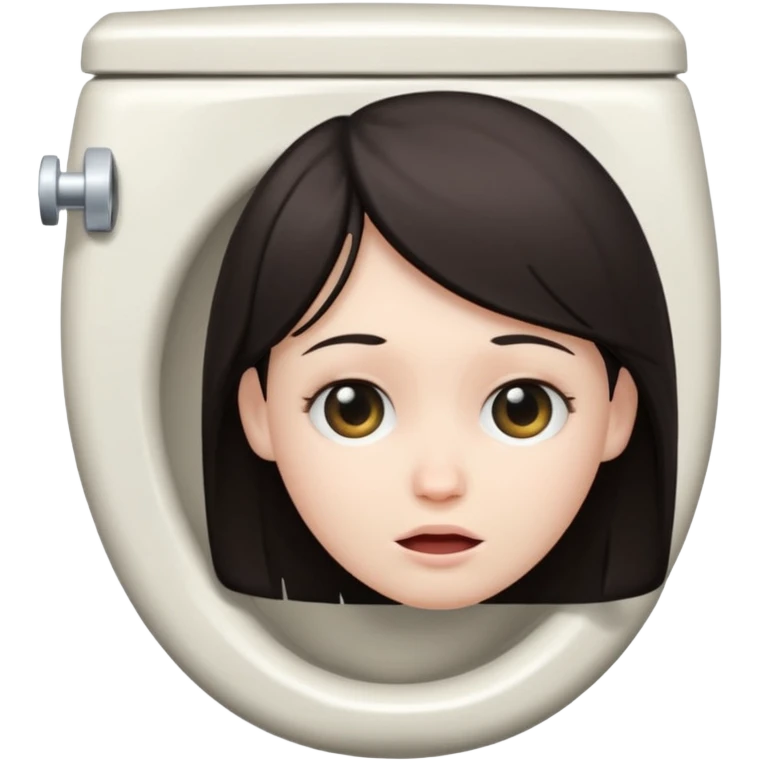 Head in toilet emoji