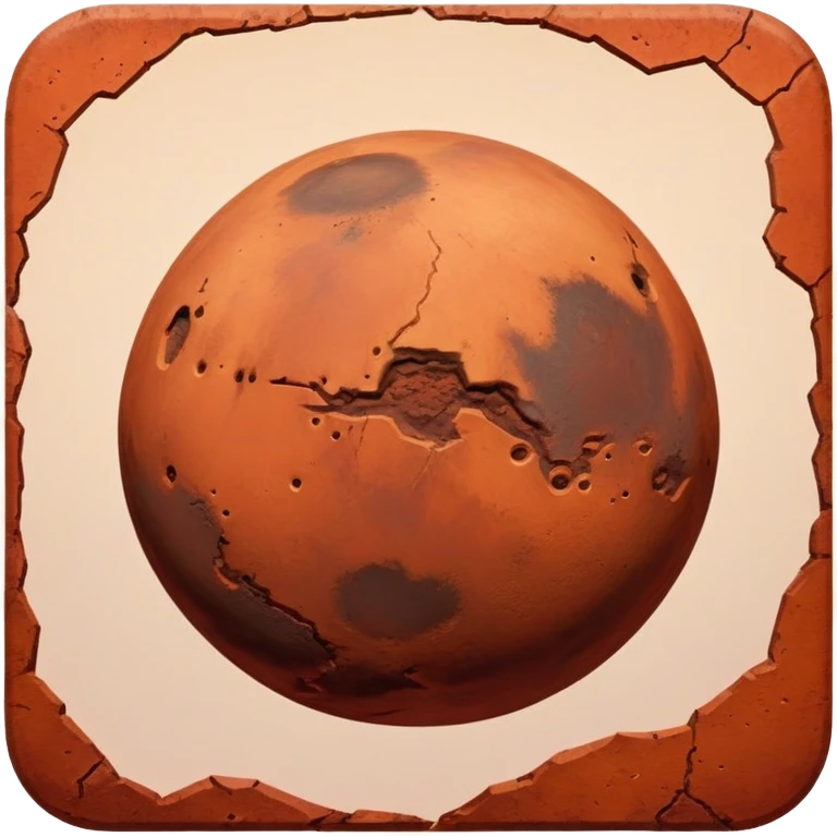 red planet Mars emoji