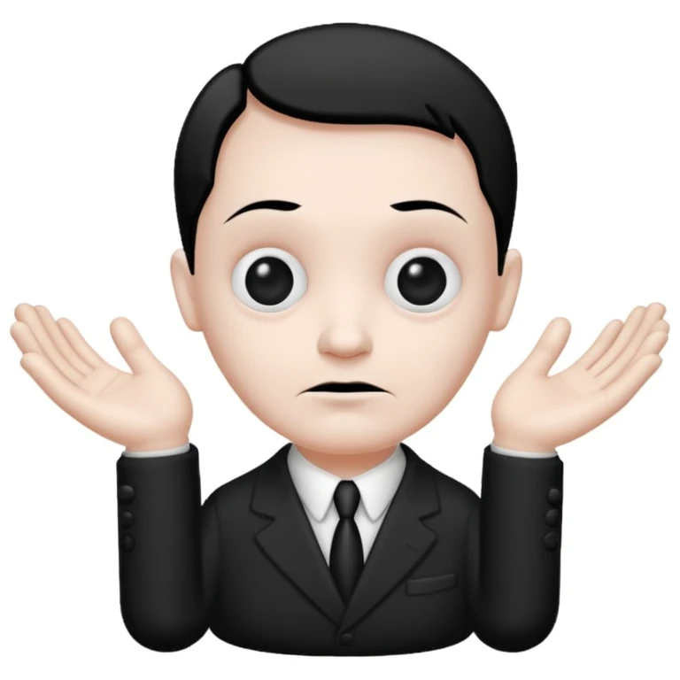 Thing Addams emoji