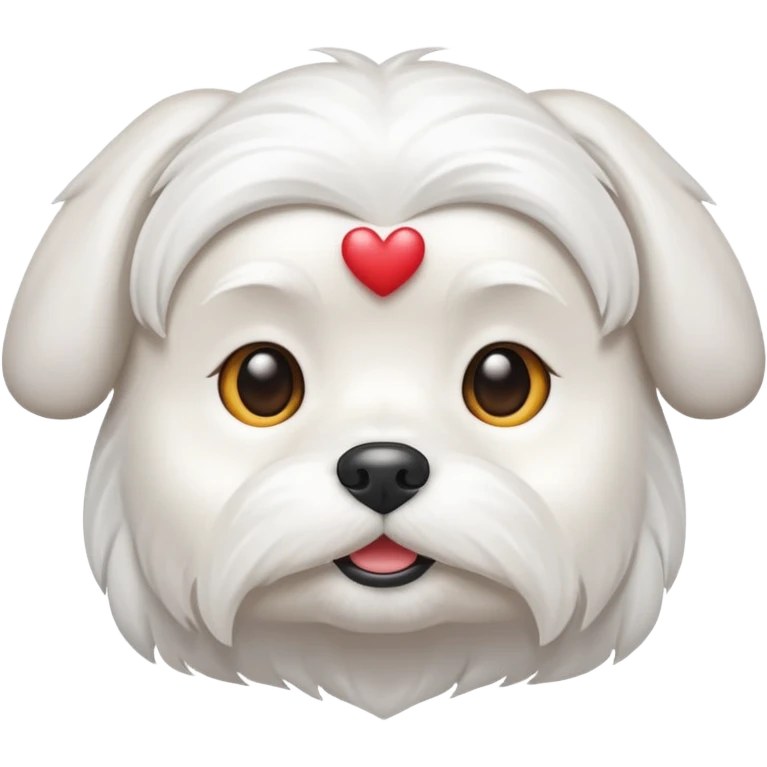 white maltese emoji