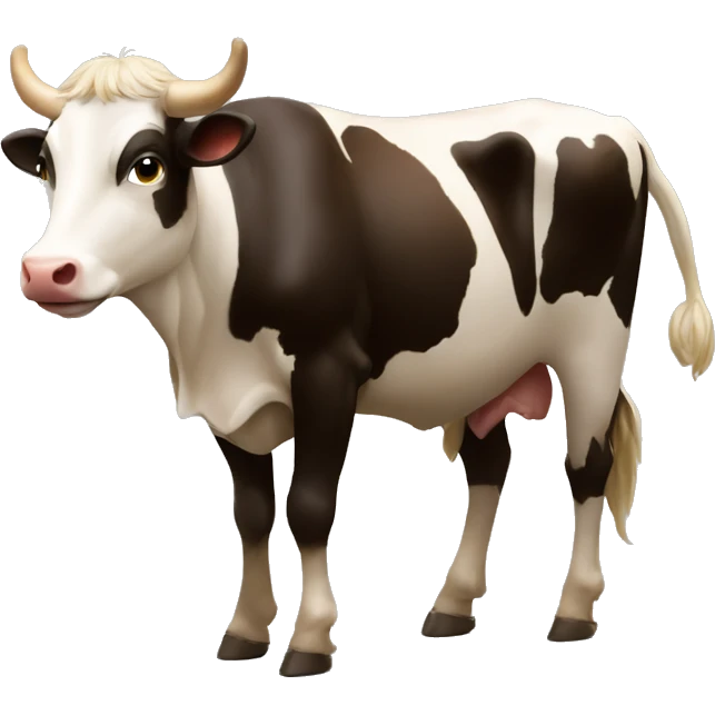 Macron sur la vache  emoji
