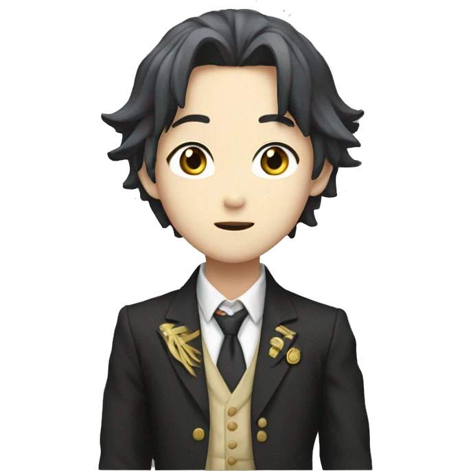 ayanokoji from 'classroom of elites' emoji