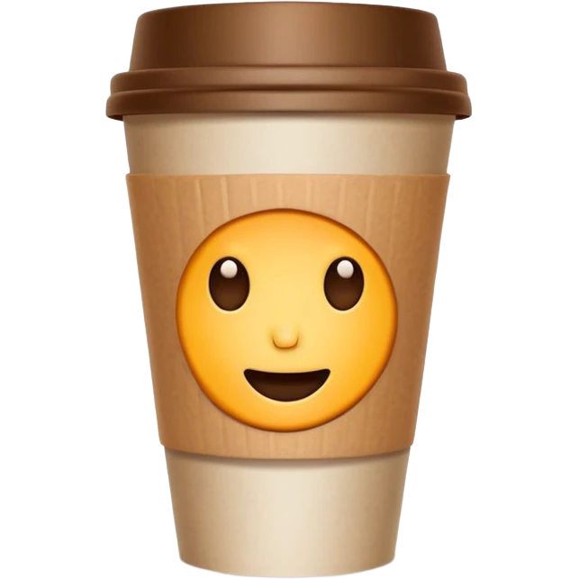 Takeaway coffee emoji