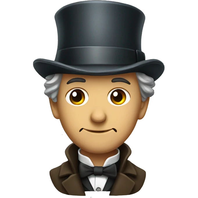 Sherlock holmes with hat emoji
