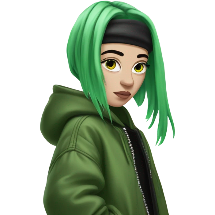 Billie Eilish ￼ emoji