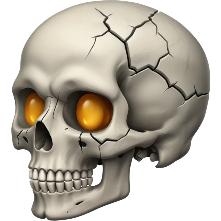 Shoking Skull emoji