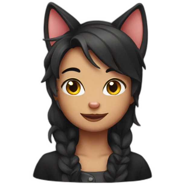 love black cat emoji emoji