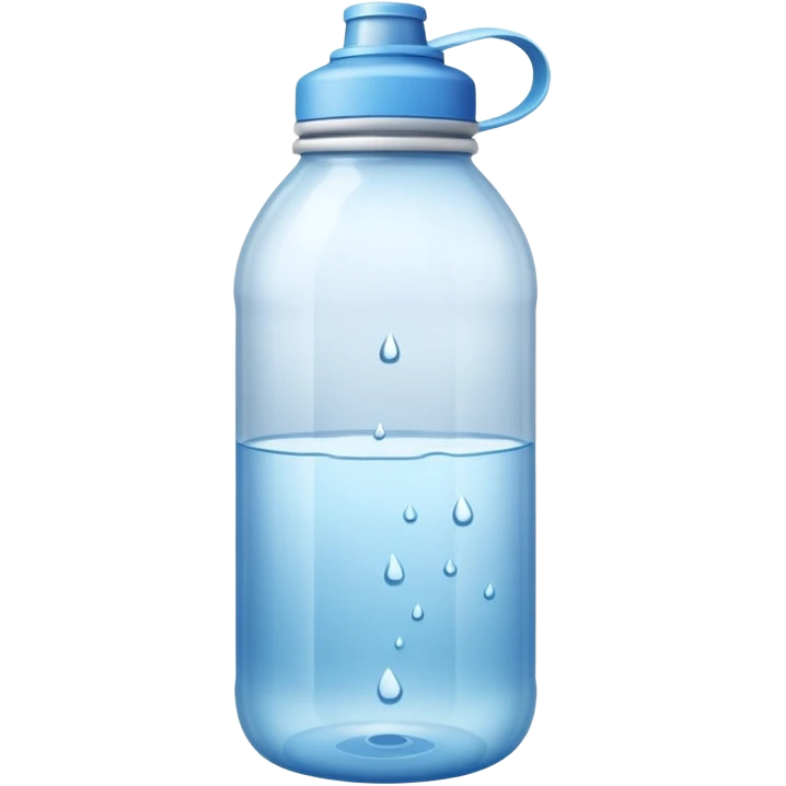 water bottle emoji
