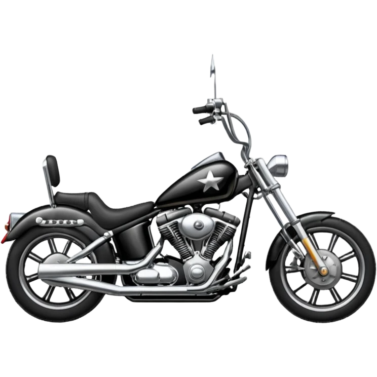 chopper motorcycle australian flag.  I like the first image.  switch to be facing left. remove flag.  change tank flag to southern cross emoji