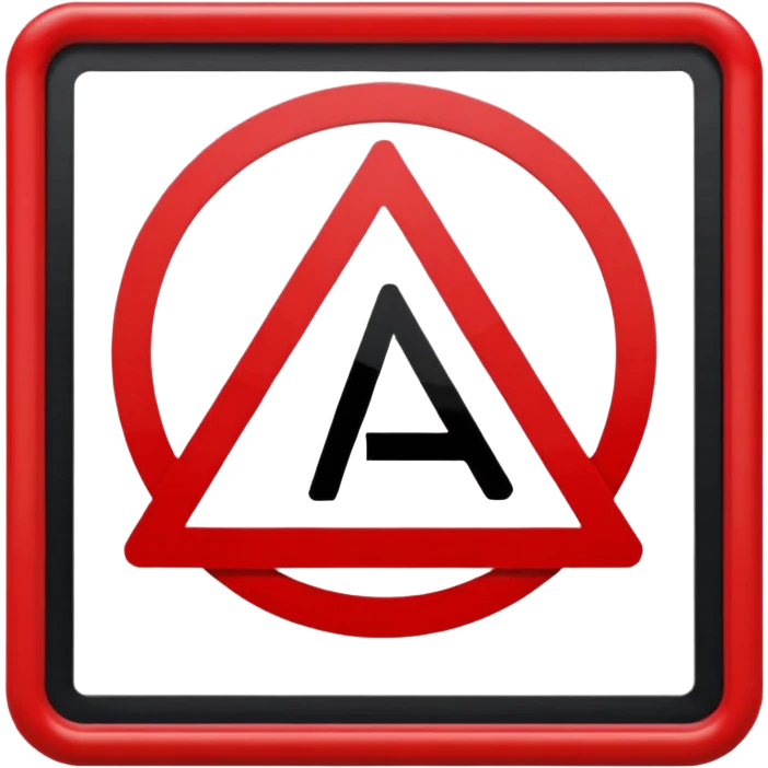 panneau interdit emoji