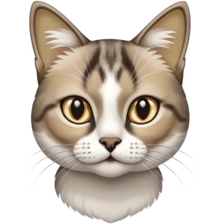 Snowshoe cat emoji