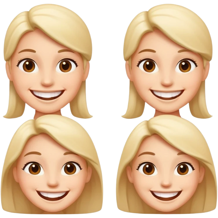 Before and after success transformation with happy client emoji