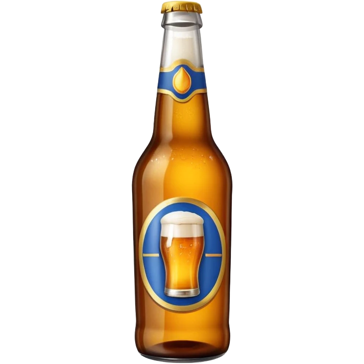 cerveza pilcener botella emoji