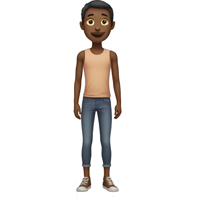 Skinny emoji
