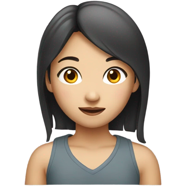 Asian girl  emoji