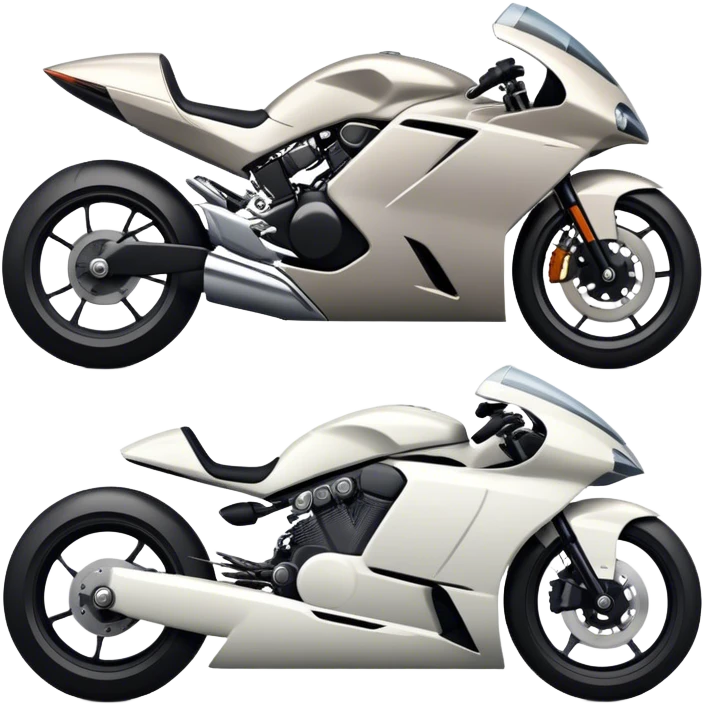 An icon showcasing a sleek motorcycle and a powerful car side by side, with bold, dynamic lines emphasizing speed and performance. highlighting their sleek design, custom tuning, and the excitement of the open road. Perfect for showcasing adventure and freedom on wheels. transparent background emoji