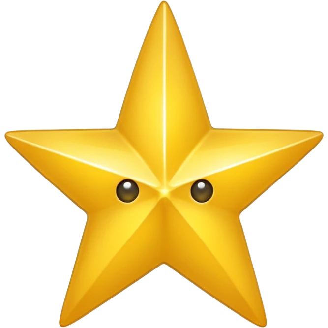 Gold star emoji