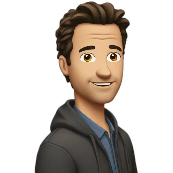 Chandler of friends emoji