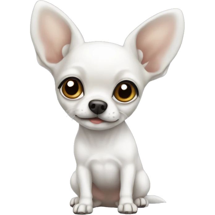 White chiwawa emoji