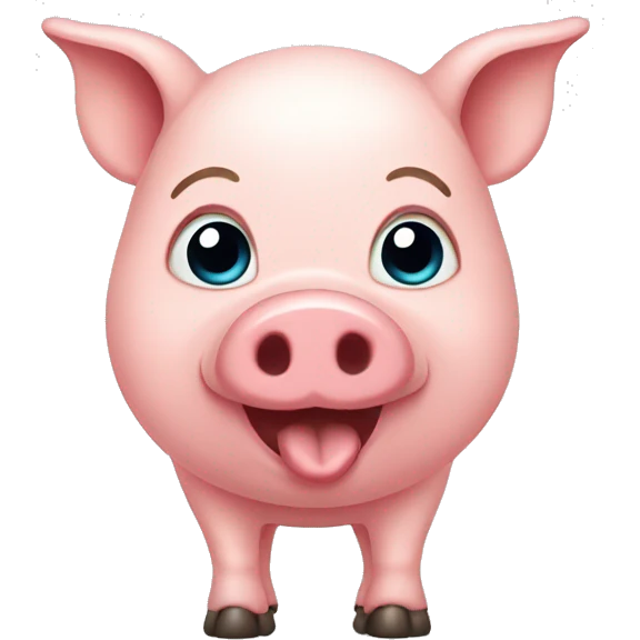 sales pig emoji