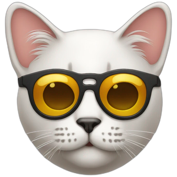 cat-with-sunglasses  Download emoji emoji