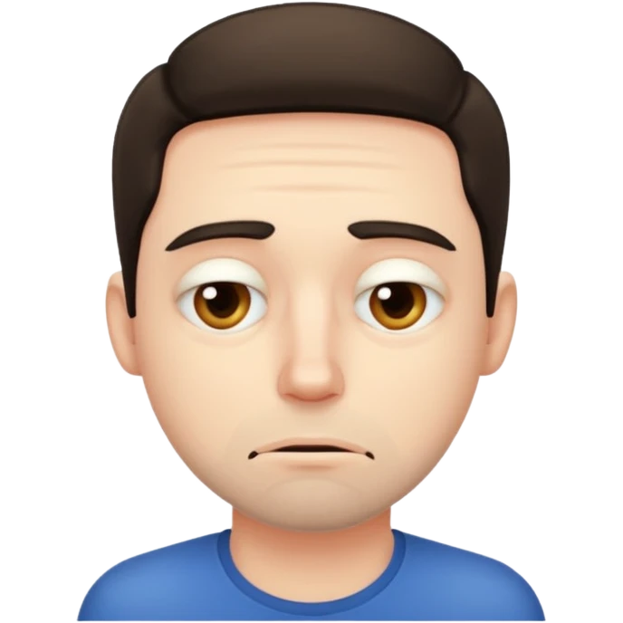 exhausted man emoji