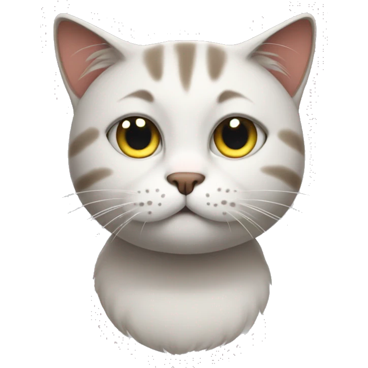 cat that is not in the mood emoji