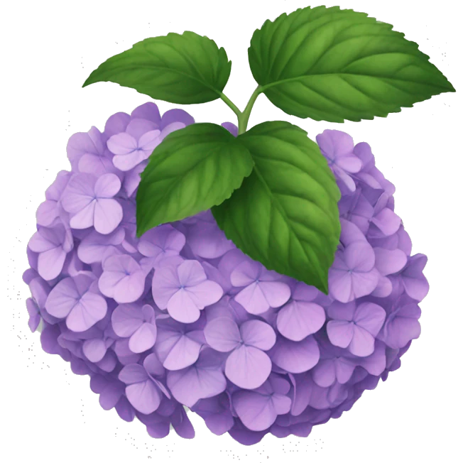 hydrangeas emoji