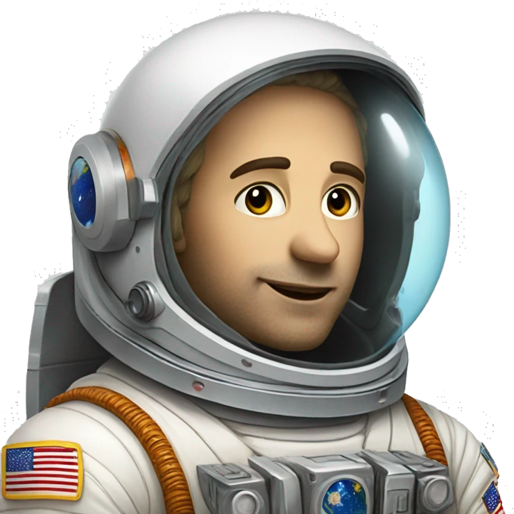astronauta na lua  emoji